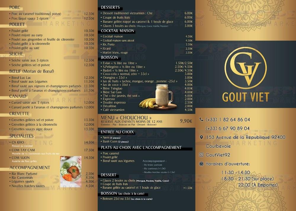 Goût Viet - Menu Image 2